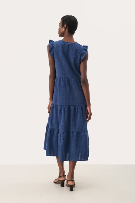 Jurk A-shape blue - Image 3