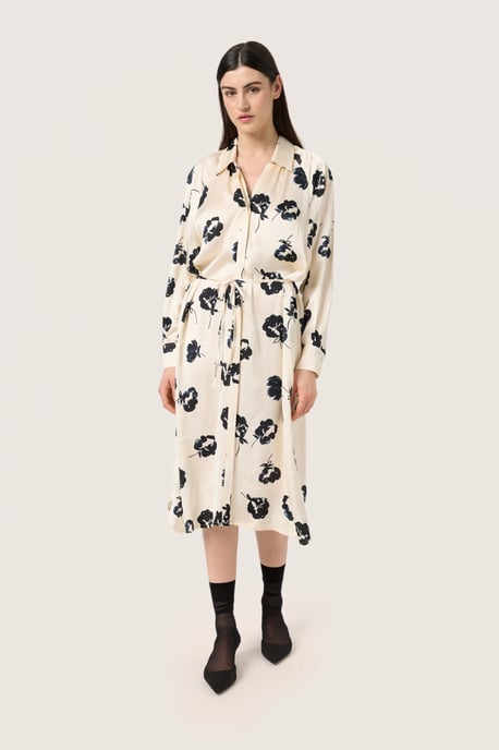 Jurk Loose fit black white - Image 1