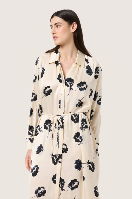 Jurk Loose fit black white - Image 3