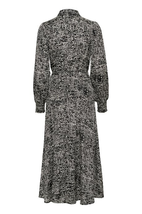 Jurk Regular fit black white - Image 5
