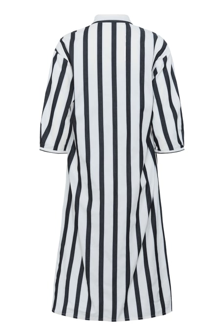 Jurk Regular fit black white - Image 5