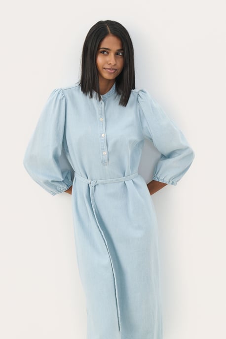 Jurk Easy fit blue - Image 3