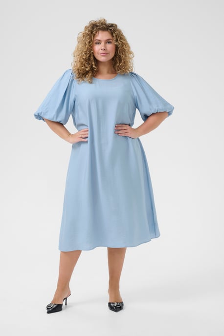 Jurk A-shape blue - Image 3
