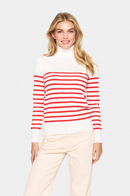 Coltrui Regular fit white red - Image 2