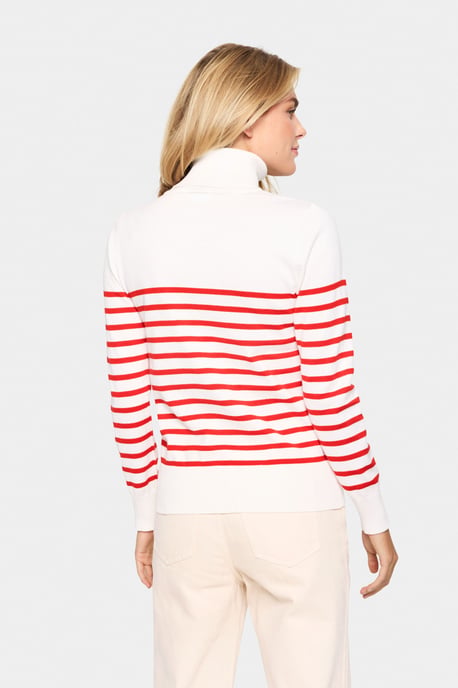 Coltrui Regular fit white red - Image 3