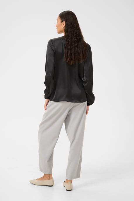 Mouwloos shirt Regular fit Black - Image 2