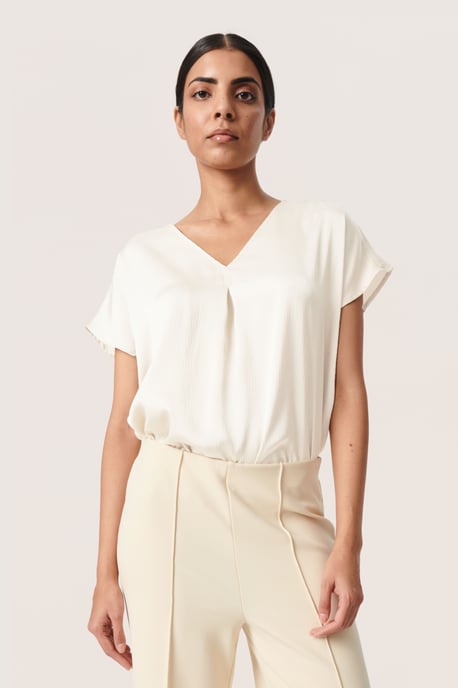 Mouwloos shirt Regular fit Whisper White - Image 3