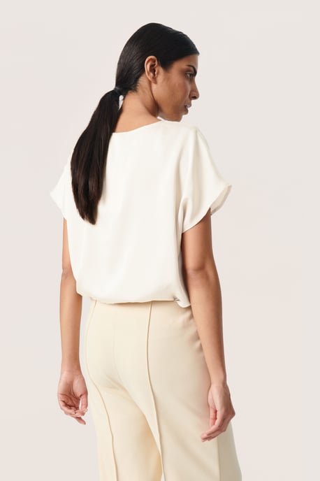 Mouwloos shirt Regular fit Whisper White - Image 4