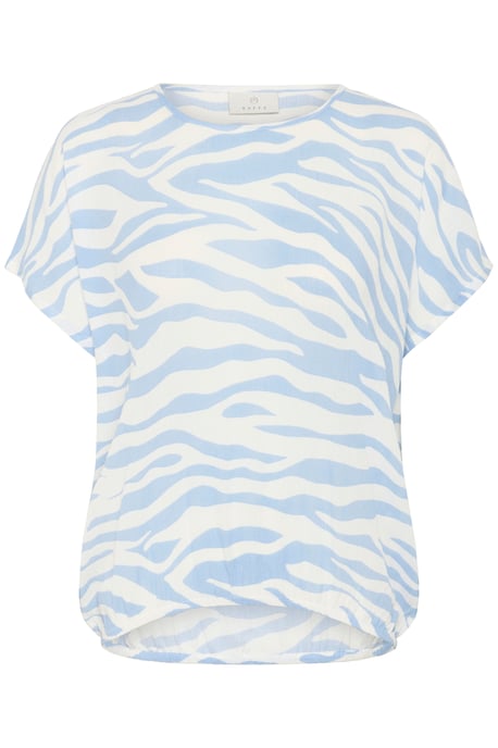 Mouwloos shirt Loose fit Soft Chambray / Chalk Graphic - Image 4