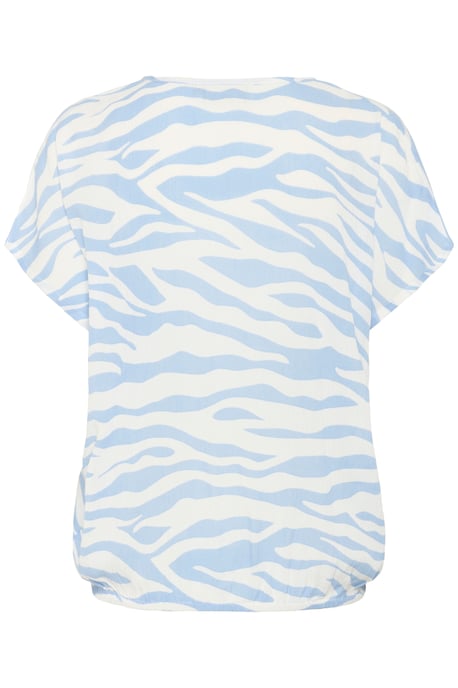 Mouwloos shirt Loose fit Soft Chambray / Chalk Graphic - Image 5