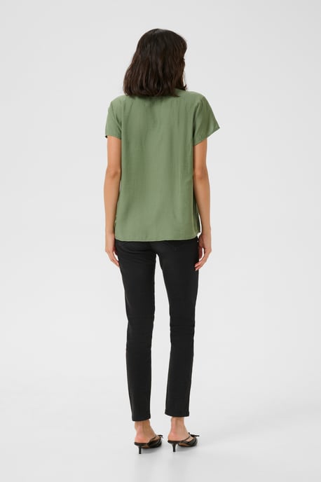 Blouse met korte mouwen Regular fit Sea Spray CC green - Image 2