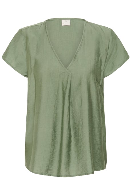 Blouse met korte mouwen Regular fit Sea Spray CC green - Image 4