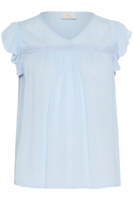 Blouse met korte mouwen Regular fit Windsurfer light blue - Image 4