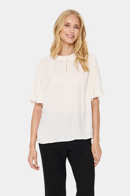 Blouse met korte mouwen Loose fit Ice - Image 3