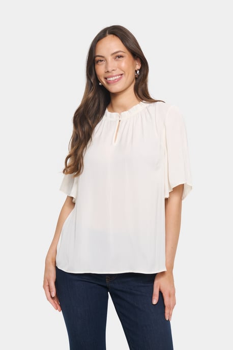 Blouse met korte mouwen Loose fit Ice - Image 4