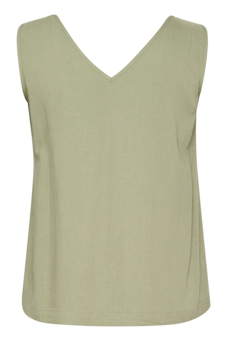 Mouwloos shirt Regular fit Oil Green - Image 5