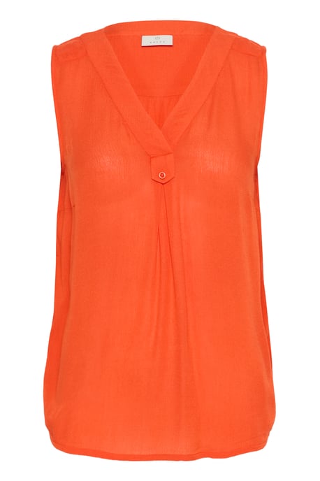 Mouwloos shirt Regular fit Grenadine orange - Image 4