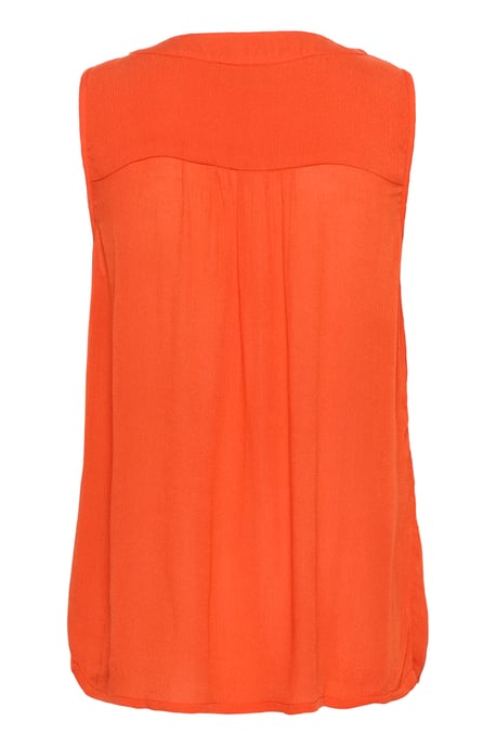 Mouwloos shirt Regular fit Grenadine orange - Image 5