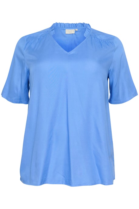 Blouse met korte mouwen A-shape Ultramarine - Image 4