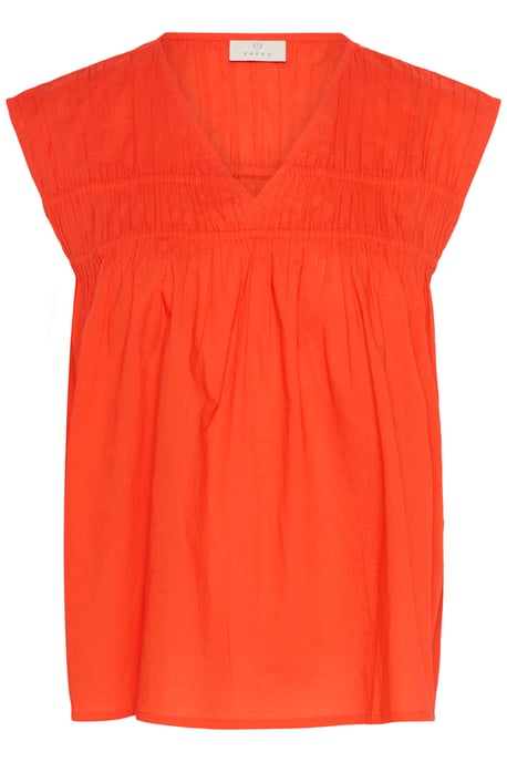 Mouwloos shirt A-shape Grenadine orange - Image 4