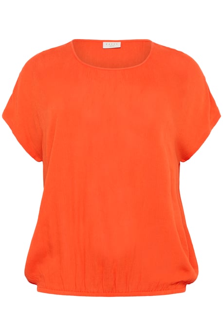 Blouse met korte mouwen Loose fit Grenadine - Image 4