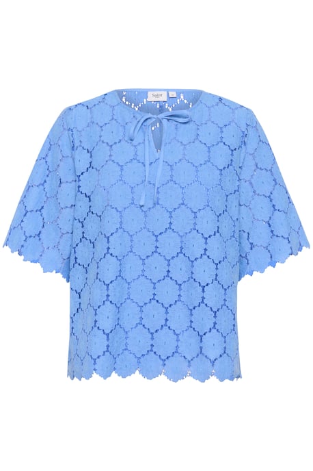 Blouse met korte mouwen Loose fit Provence - Image 4