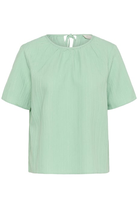Blouse met korte mouwen Regular fit Green Bay CC. pale green - Image 4