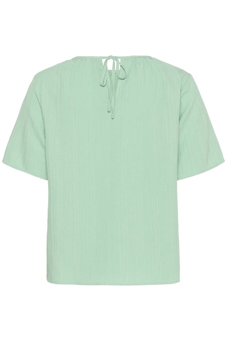 Blouse met korte mouwen Regular fit Green Bay CC. pale green - Image 5