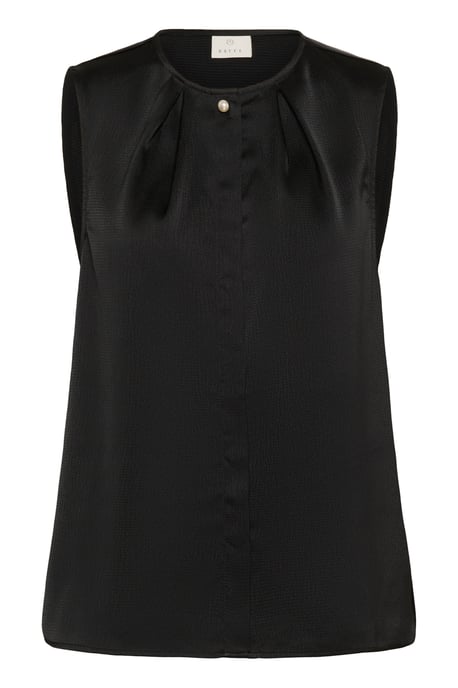 Mouwloos shirt Regular fit Black - Image 4