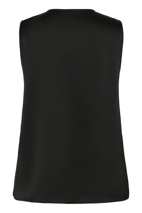 Mouwloos shirt Regular fit Black - Image 5
