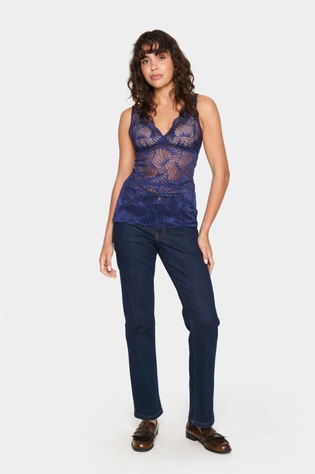 Jersey top Regular fit Midnight Sail dark blue - Image 1