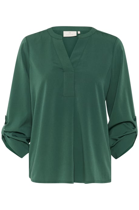 Blouse met korte mouwen Regular fit Garden Topiary green - Image 4