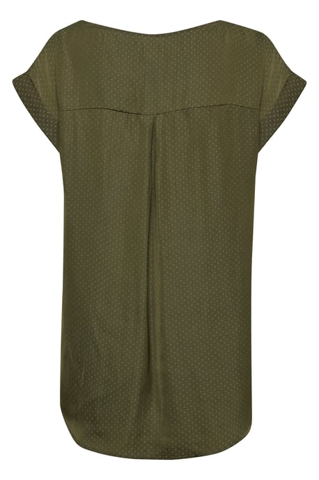 Mouwloos shirt Classic fit Army Green dark green - Image 5