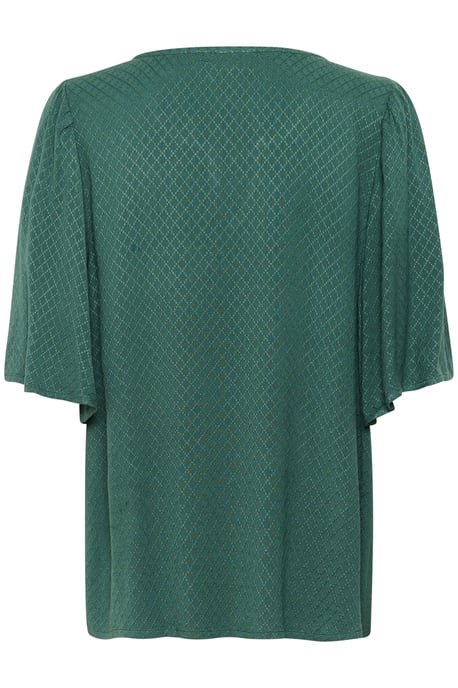 Blouse met korte mouwen Loose fit Garden Topiary green - Image 5