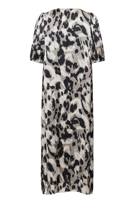 Jurk Casual fit Grey Leopard Print - Image 5