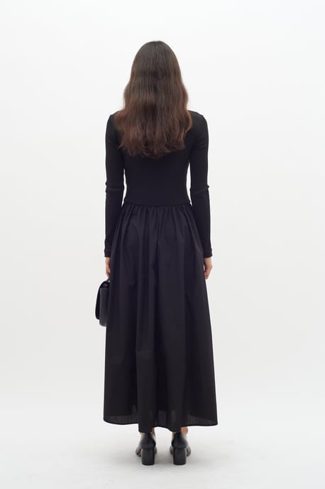 Jurk Slim fit Blac - Image 3