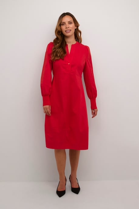 Jurk Feminine Fiery Red - Image 1