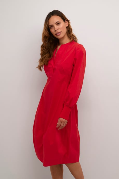 Jurk Feminine Fiery Red - Image 2