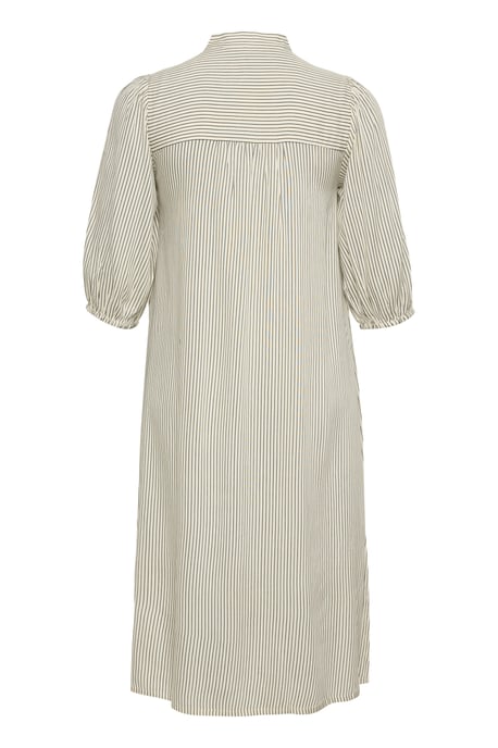 Jurk A-shape Turtledove/Black Stripe black offwhite - Image 5