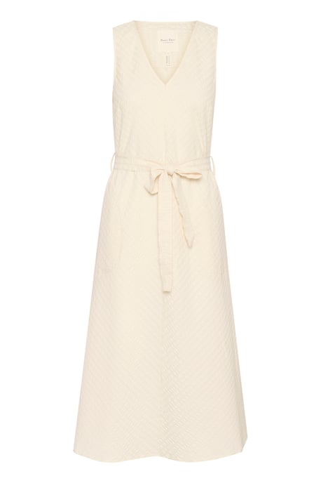 Jurk Regular fit Eggnog white - Image 4