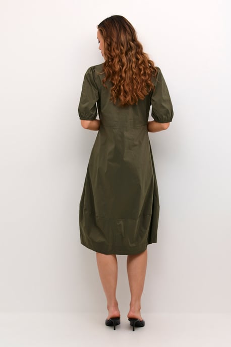 Jurk Casual fit Burnt Olive - Image 2