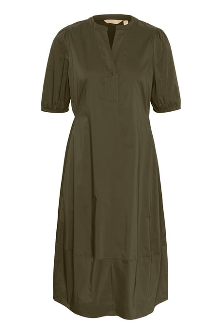 Jurk Casual fit Burnt Olive - Image 4