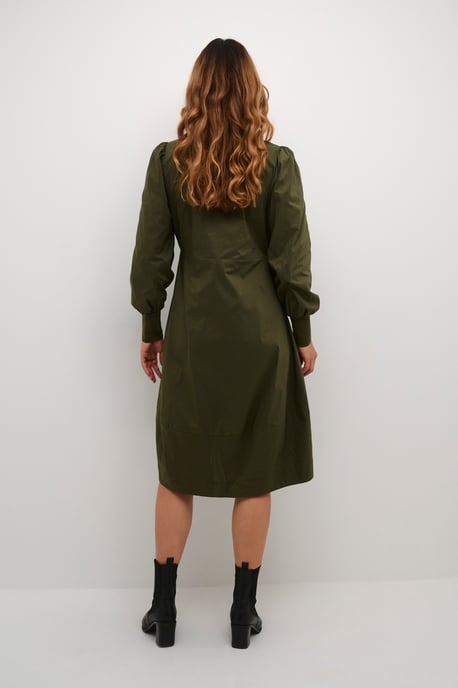Jurk Feminine Burnt Olive - Image 3