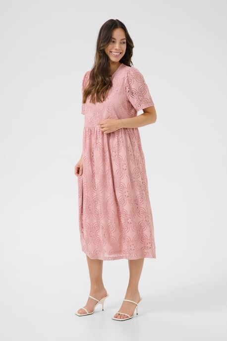 Jurk Feminine Pale Mauve rose - Image 2