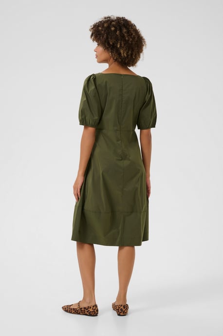 Jurk Casual fit Burnt Olive - Image 3
