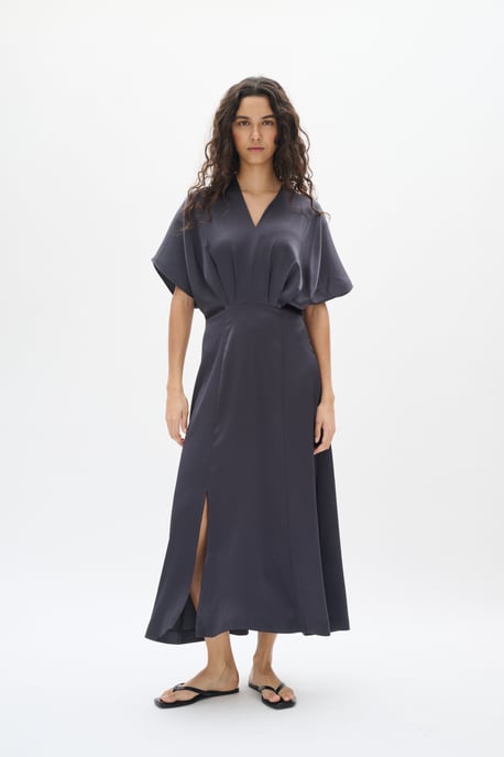 Jurk Feminine Charcoal dark grey - Image 2