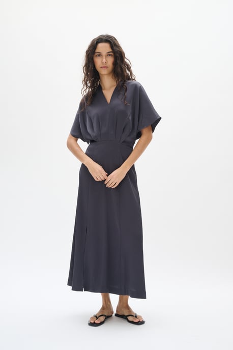 Jurk Feminine Charcoal dark grey - Image 3