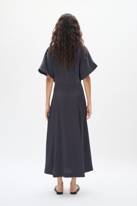 Jurk Feminine Charcoal dark grey - Image 5