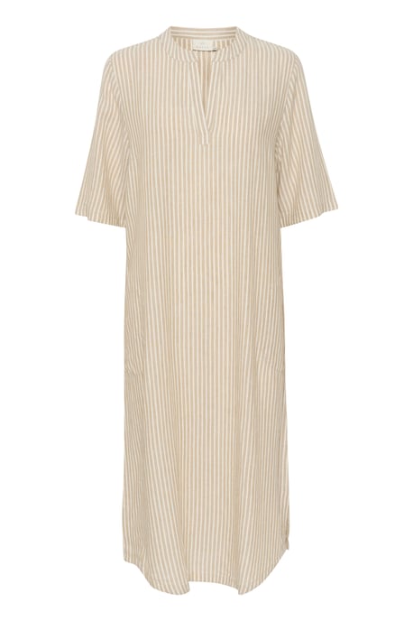 Jurk Relaxed fit Chinchilla/Chalk Stripe multicolour - Image 5