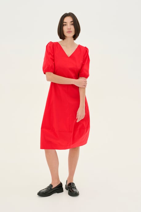 Jurk Casual fit Fiery Red - Image 3